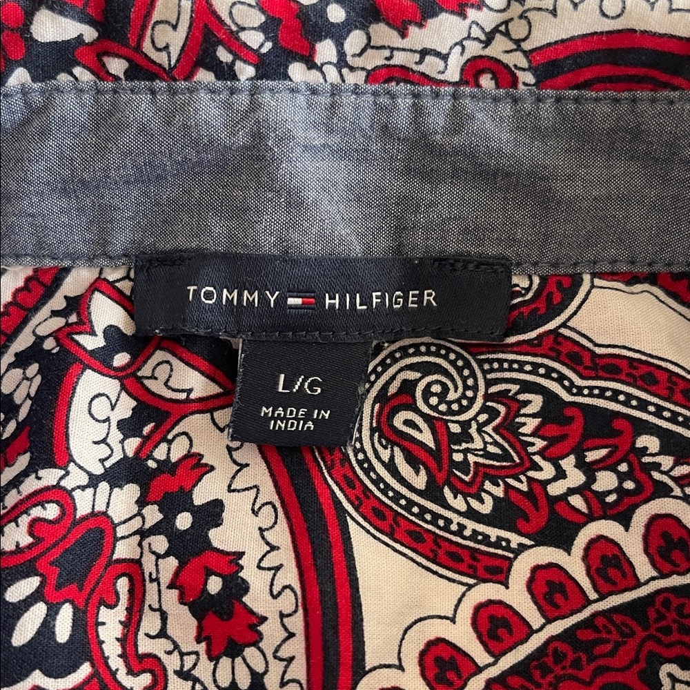 Tommy Hilfinger White and Multicolor Top